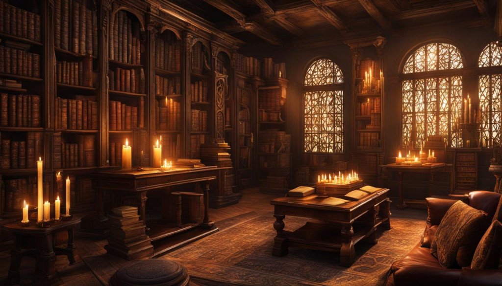 Variety of ancient grimoires